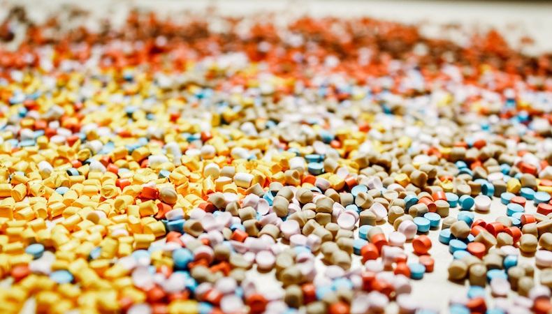 Plastic pellets Plastic pellets