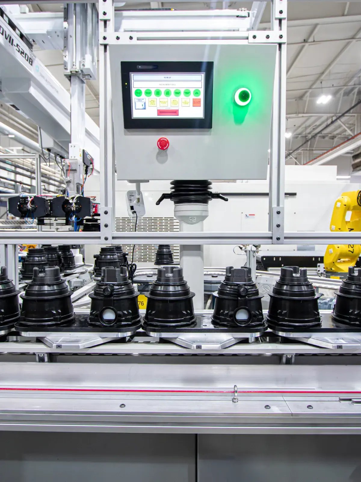 industrial conveyor belt parts automation