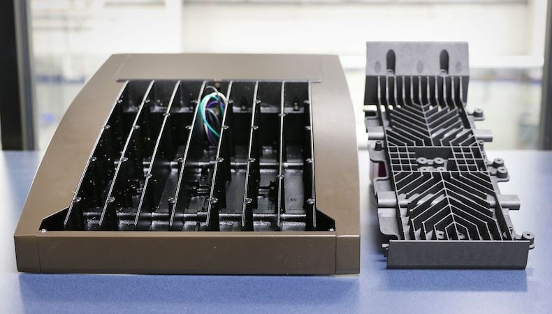 Metal to plastic conversion